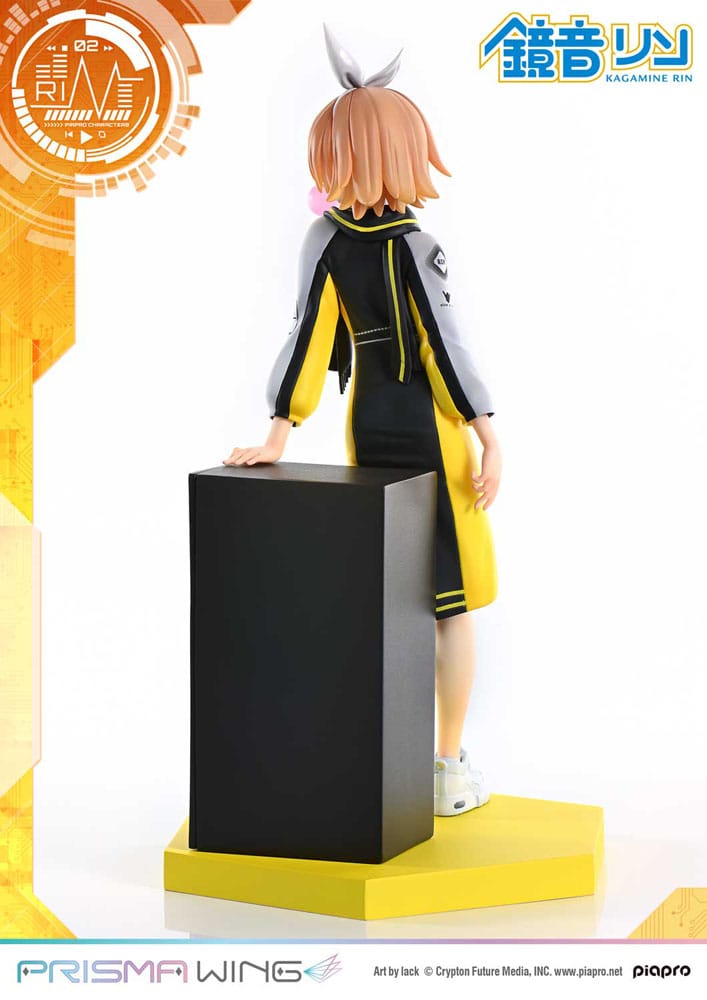 Vocaloid Piapro Characters Prisma Wing PVC Figur 1/7 Kagamine Rin (Art by lack) 21 cm Prime 1 Studio