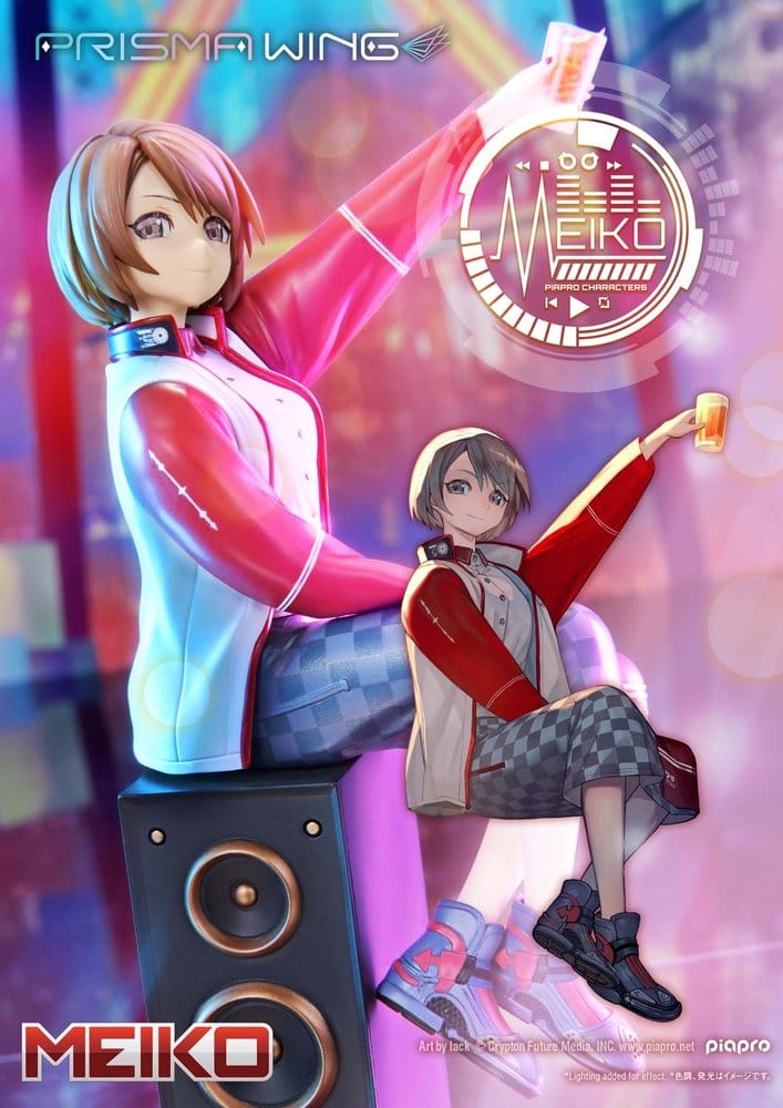 Piapro Characters Prisma Wing Figur 1/7 Meiko Illustration by lack 21 cm