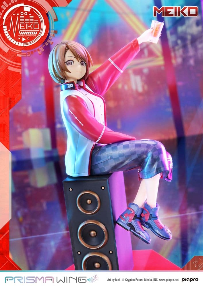 Piapro Characters Prisma Wing Figure 1/7 Meiko Illustration by lack 21 cm