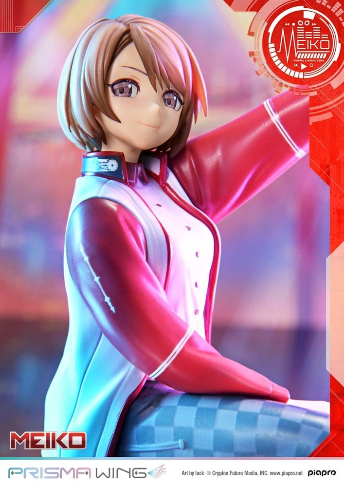 Piapro Characters Prisma Wing Figure 1/7 Meiko Illustration by lack 21 cm