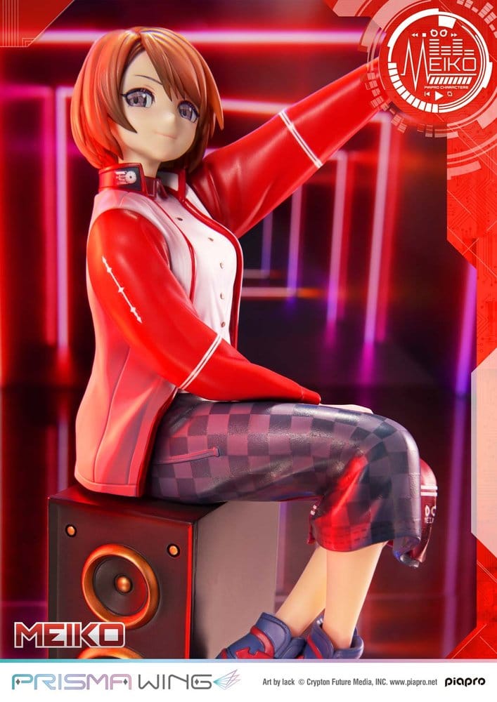 Piapro Characters Prisma Wing Figure 1/7 Meiko Illustration by lack 21 cm