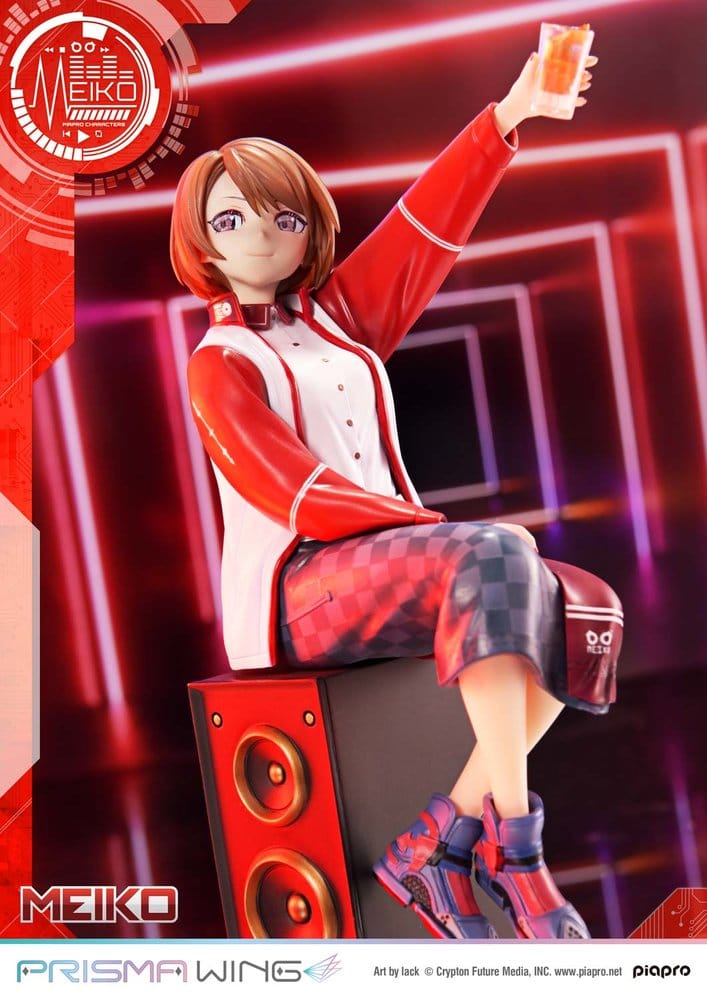 Piapro Characters Prisma Wing Figure 1/7 Meiko Illustration by lack 21 cm