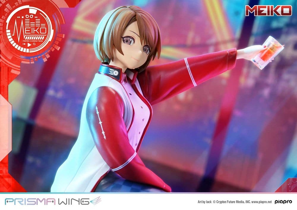 Piapro Characters Prisma Wing Figure 1/7 Meiko Illustration by lack 21 cm