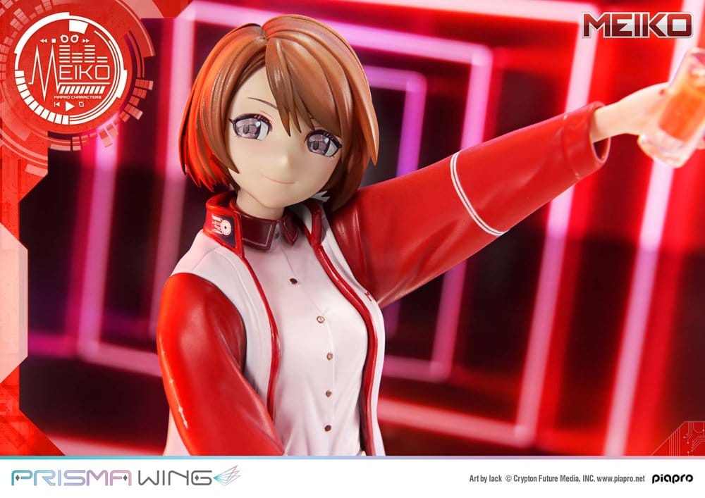 Piapro Characters Prisma Wing Figure 1/7 Meiko Illustration by lack 21 cm