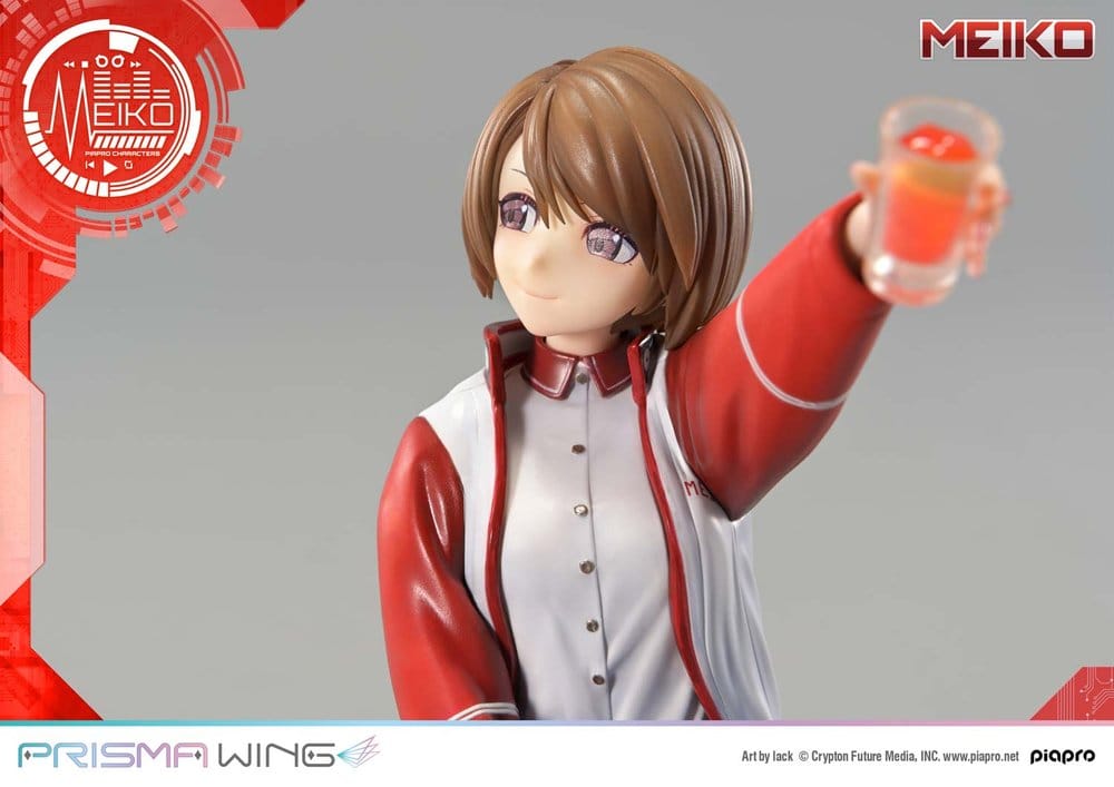 Piapro Characters Prisma Wing Figure 1/7 Meiko Illustration by lack 21 cm