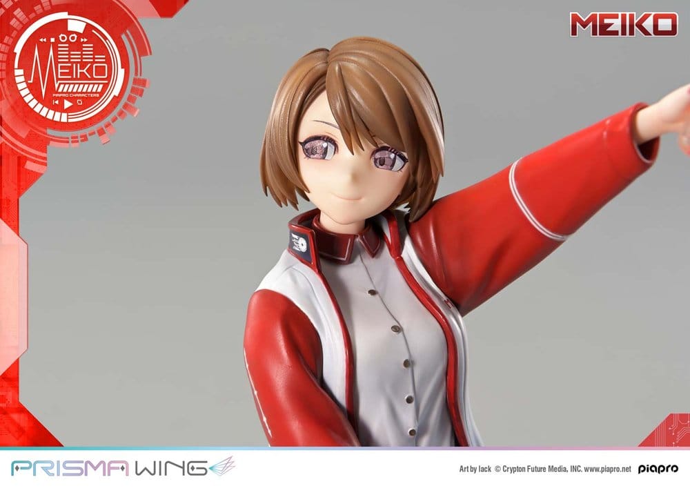 Piapro Characters Prisma Wing Figure 1/7 Meiko Illustration by lack 21 cm
