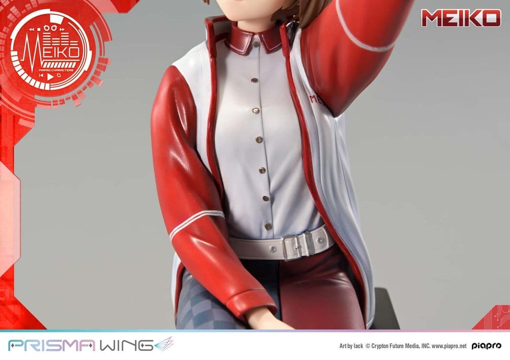 Piapro Characters Prisma Wing Figure 1/7 Meiko Illustration by lack 21 cm