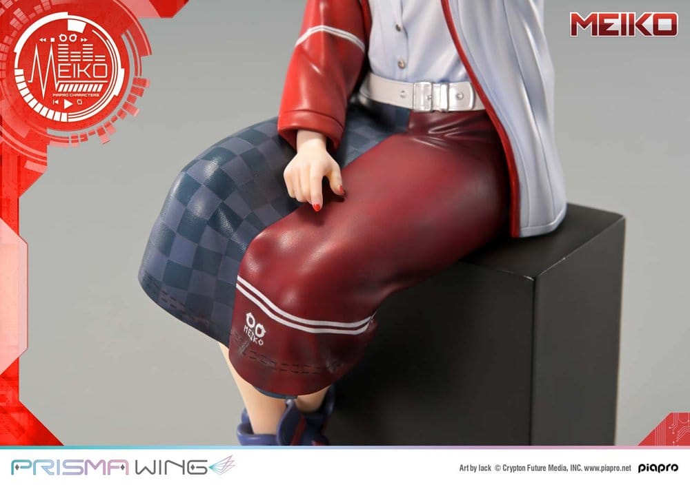 Piapro Characters Prisma Wing Figure 1/7 Meiko Illustration by lack 21 cm