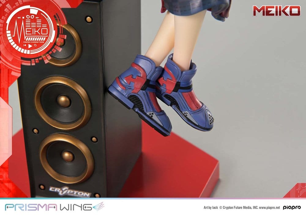 Piapro Characters Prisma Wing Figure 1/7 Meiko Illustration by lack 21 cm