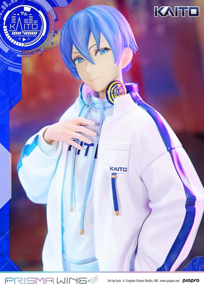 Piapro-karaktärer Prisma Wing-figur i skala 1/7 KAITO "Konst av lack" 24 cm