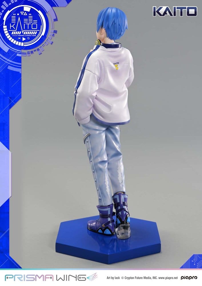 Piapro-karaktärer Prisma Wing-figur i skala 1/7 KAITO "Konst av lack" 24 cm