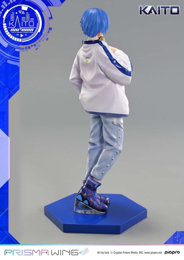 Piapro-karaktärer Prisma Wing-figur i skala 1/7 KAITO "Konst av lack" 24 cm