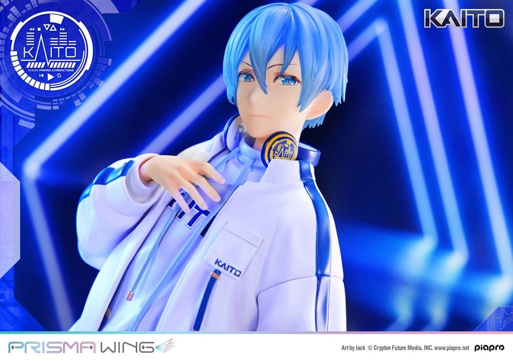 Piapro-karaktärer Prisma Wing-figur i skala 1/7 KAITO "Konst av lack" 24 cm