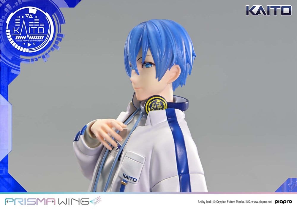 Piapro-karaktärer Prisma Wing-figur i skala 1/7 KAITO "Konst av lack" 24 cm
