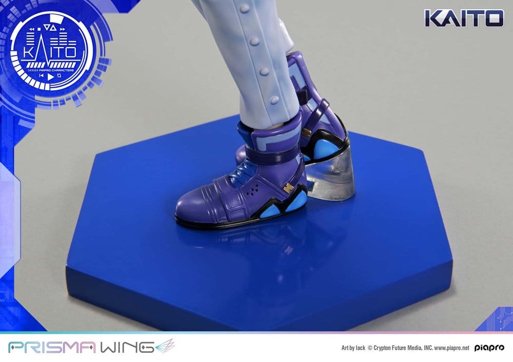 Piapro-karaktärer Prisma Wing-figur i skala 1/7 KAITO "Konst av lack" 24 cm