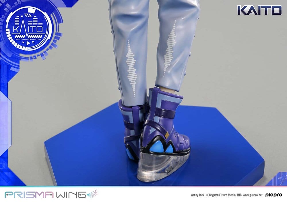 Piapro-karaktärer Prisma Wing-figur i skala 1/7 KAITO "Konst av lack" 24 cm
