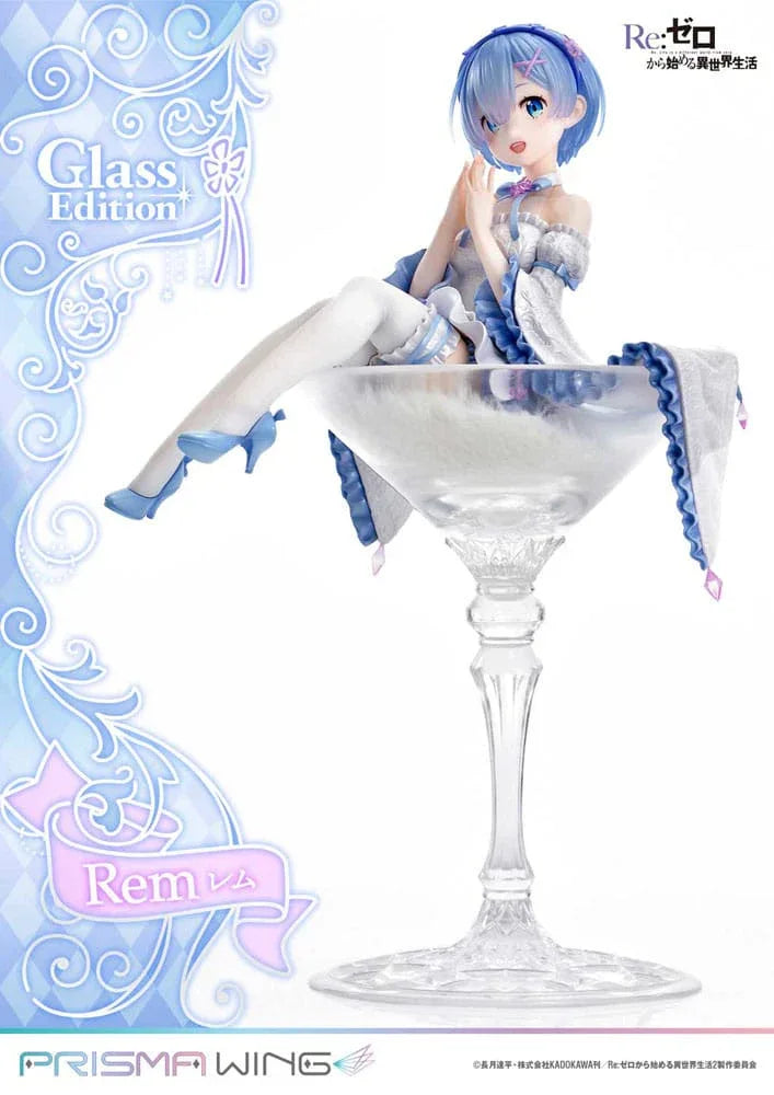 Re:Zero - Starting Life in Another World Prisma Wing PVC Figur 1/7 Rem Glass Edition 23 cm Prime 1 Studio