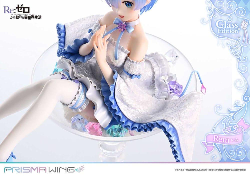 Re:Zero - Starting Life in Another World Prisma Wing PVC Figur 1/7 Rem Glass Edition 23 cm Prime 1 Studio
