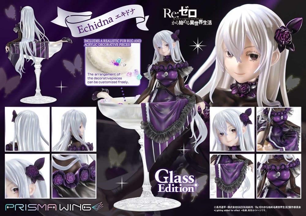 Re:ZERO Starting Life in Another World Prisma Wing PVC Figur 1/7 Echidna Glass Edition 24 cm Prime 1 Studio