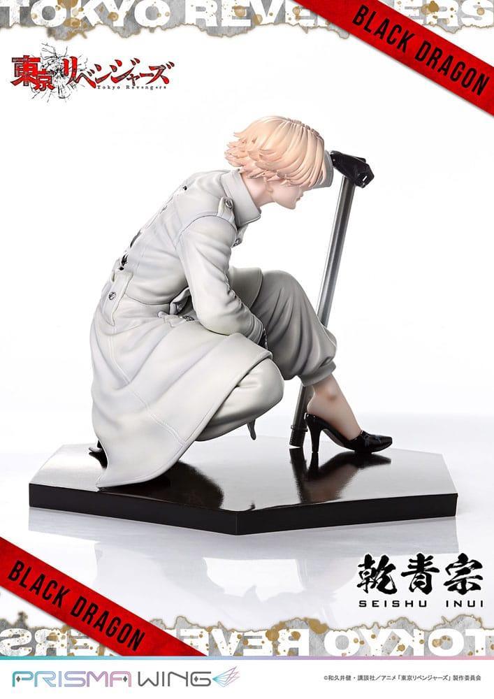 Tokyo Revengers Prisma Wing PVC Figur 1/7 Seishu Inui 14 cm Prime 1 Studio
