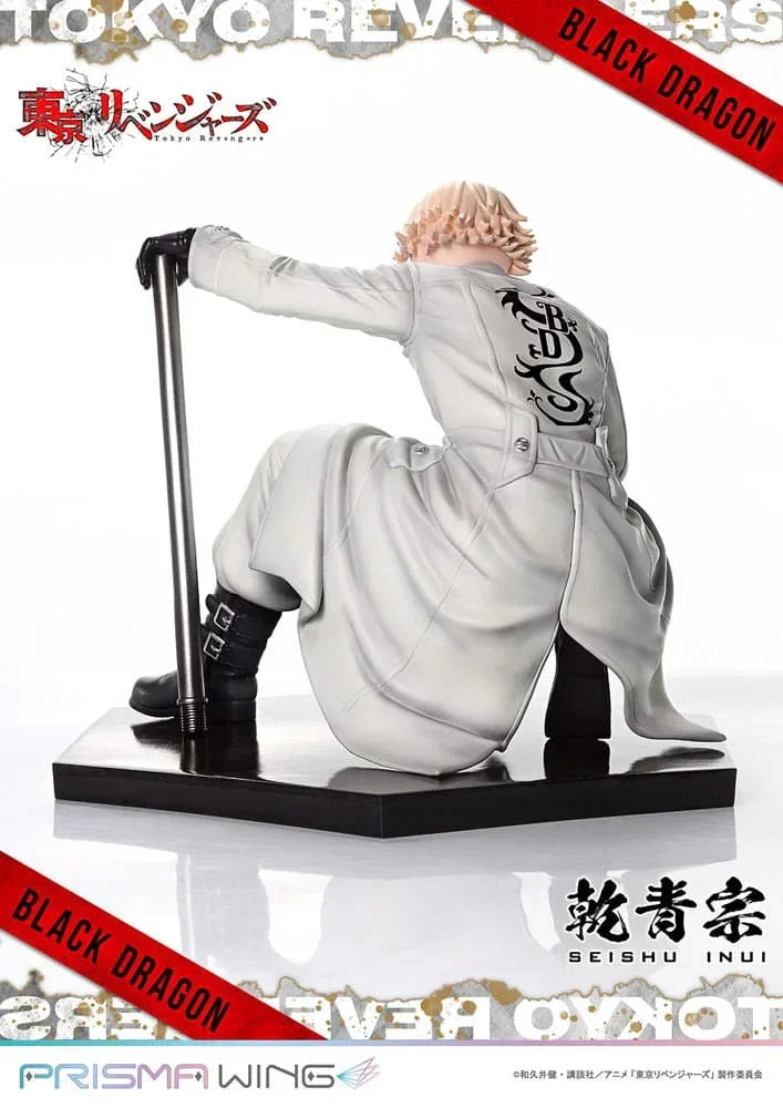 Tokyo Revengers Prisma Wing PVC Figur 1/7 Seishu Inui 14 cm Prime 1 Studio