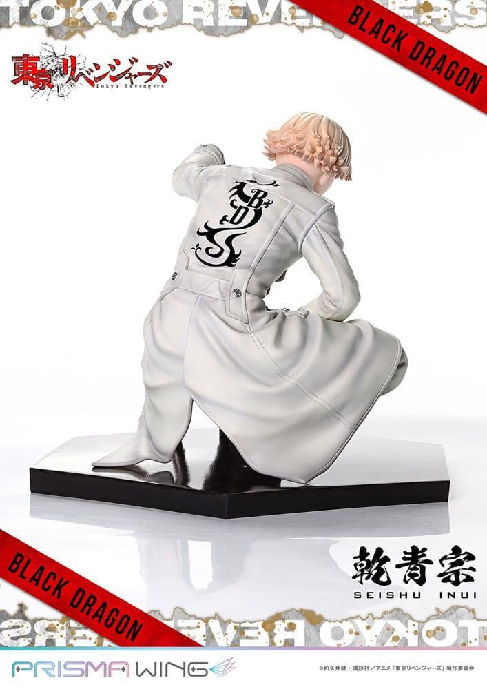 Tokyo Revengers Prisma Wing PVC Figur 1/7 Seishu Inui 14 cm Prime 1 Studio