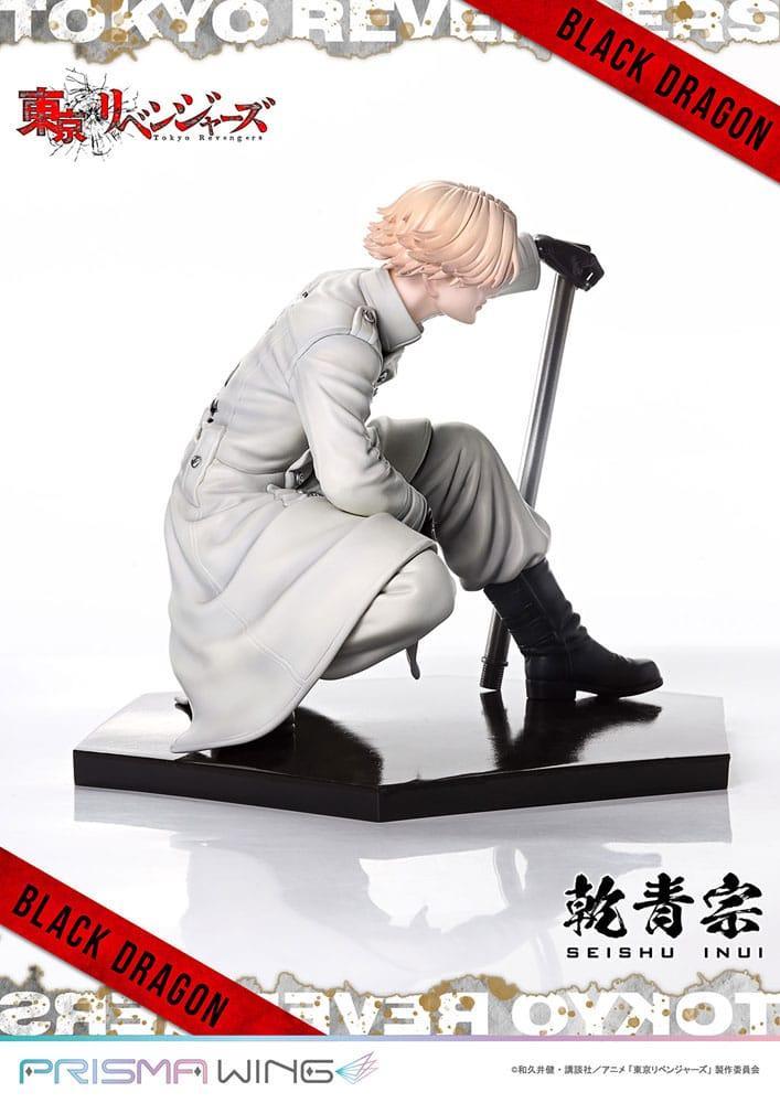 Tokyo Revengers Prisma Wing PVC Figur 1/7 Seishu Inui 14 cm Prime 1 Studio