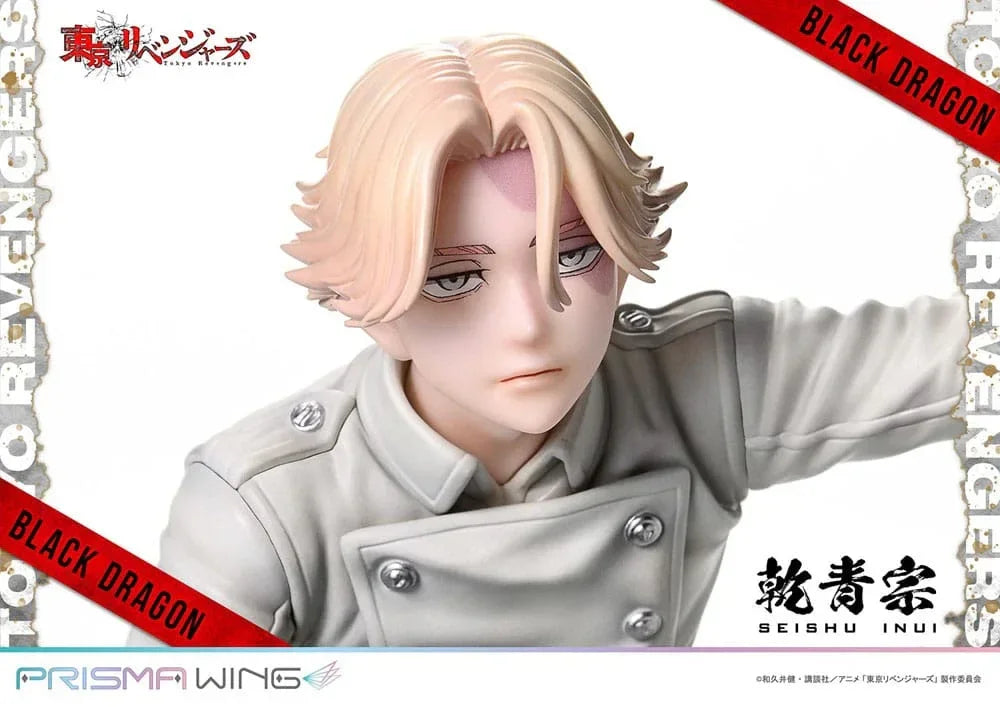 Tokyo Revengers Prisma Wing PVC Figur 1/7 Seishu Inui 14 cm Prime 1 Studio