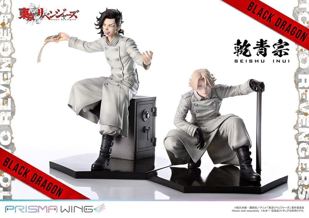Tokyo Revengers Prisma Wing PVC Figur 1/7 Seishu Inui 14 cm Prime 1 Studio