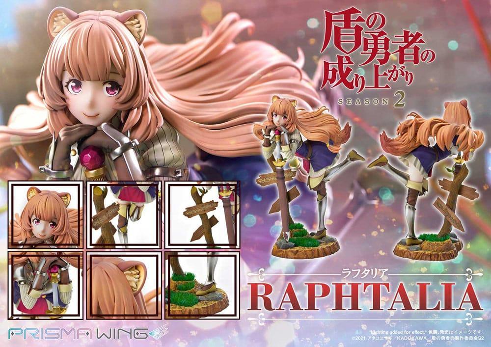 The Rising of the Shield Hero Säsong 2 Prisma Wing PVC Figur 1/7 Raphtalia 21 cm Prime 1 Studio