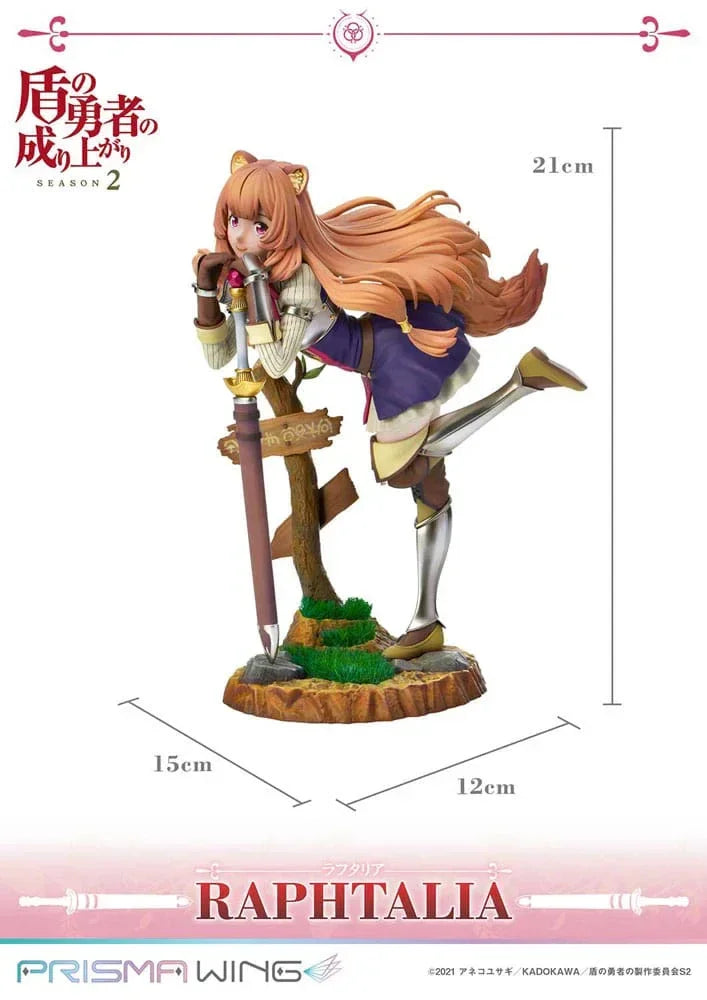 The Rising of the Shield Hero Säsong 2 Prisma Wing PVC Figur 1/7 Raphtalia 21 cm Prime 1 Studio