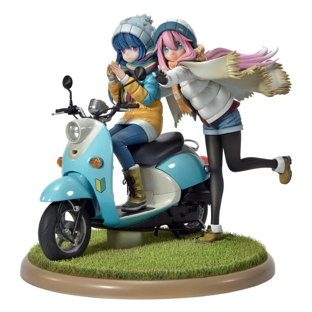Laid-Back Camp Prisma Wing PVC Figur Nadeshiko Kagamihara & Rin Shima 24 cm Prime 1 Studio