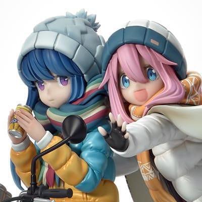 Laid-Back Camp Prisma Wing PVC Figur Nadeshiko Kagamihara & Rin Shima 24 cm Prime 1 Studio