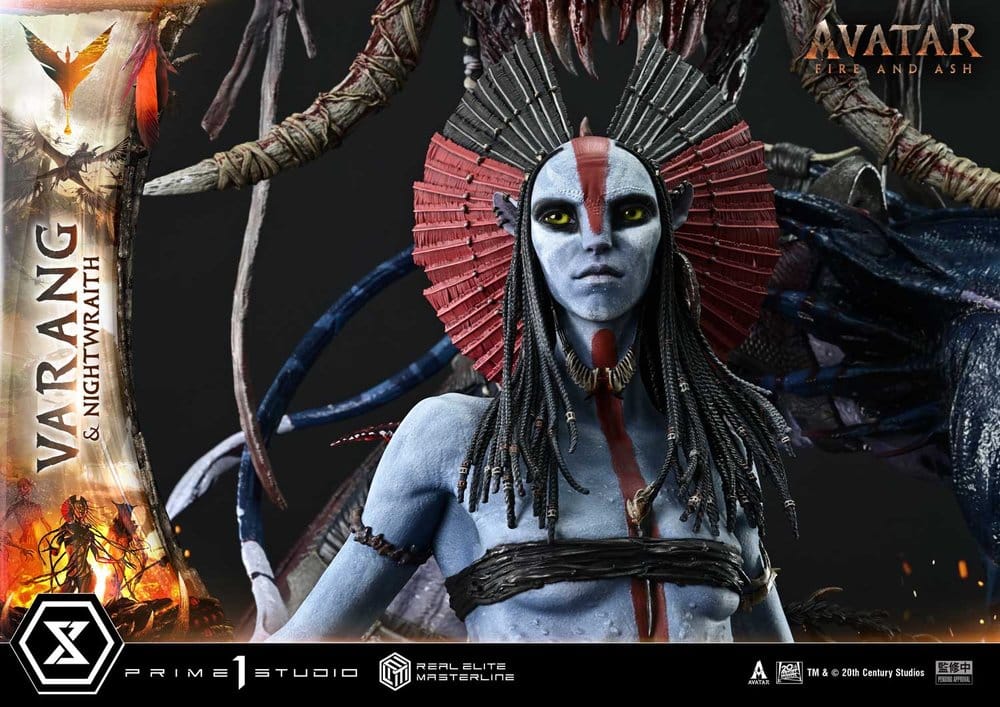 Avatar: Fire and Ash (Film) Real Elite Masterline Series Statue 1/4 Varang & Nightwraith Avatar Legacy Collection 96 cm