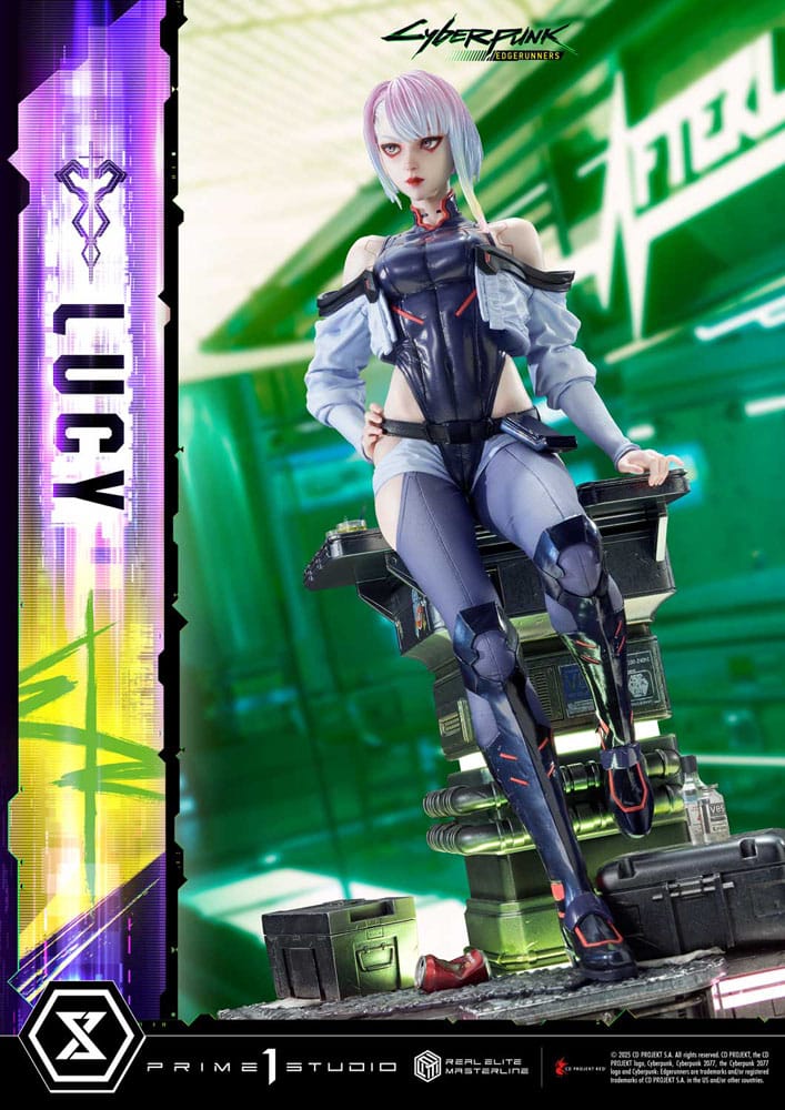 Cyberpunk: Edgerunners Real Elite Masterline Series Statue 1/4 Lucy 50 cm