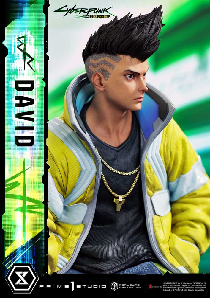 Cyberpunk: Edgerunners Real Elite Masterline Series Statue 1/4 David 58 cm