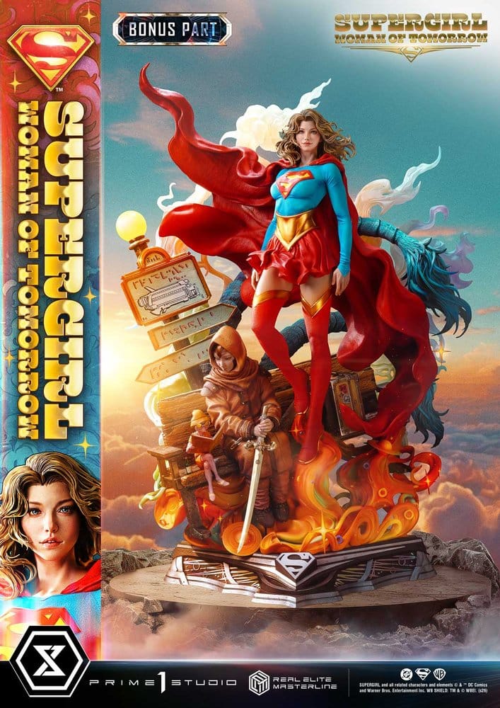 DC Comics Real Elite Masterline Series Statue 1/4 Supergirl Woman of Tomorrow Bonus Version 63 cm