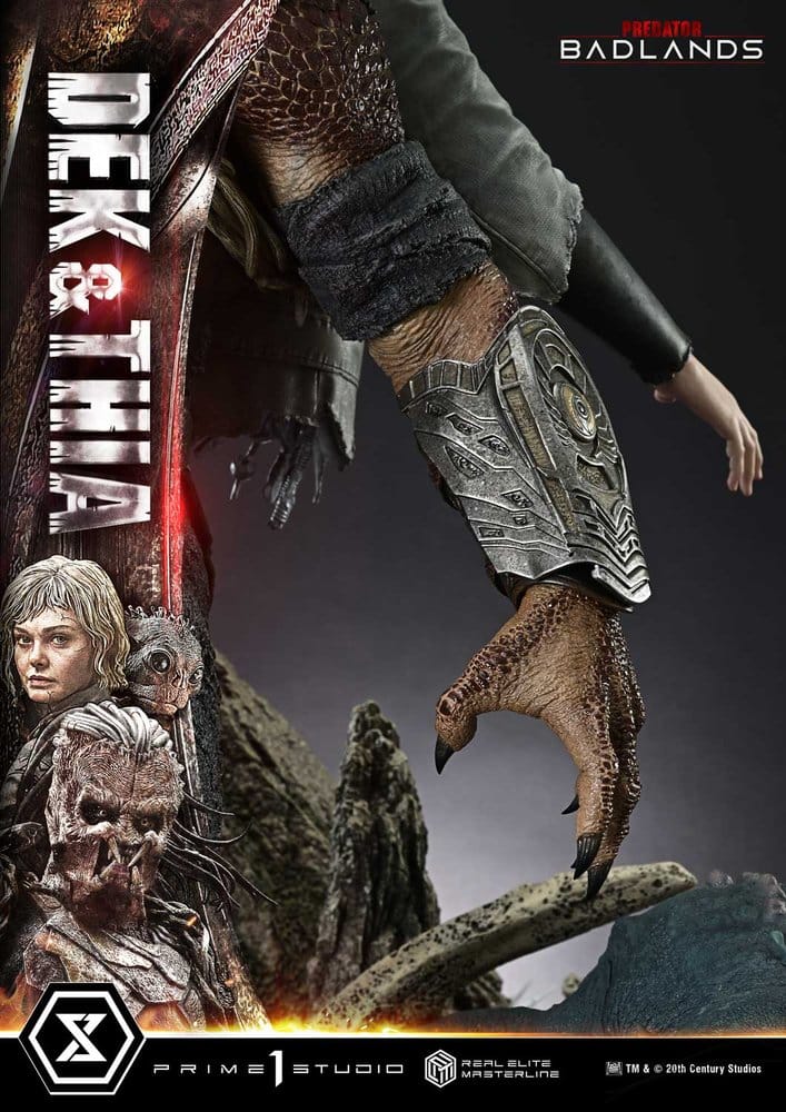 Predator Real Elite Masterline Statue 1/3 Badlands Dek & Thia 87 cm
