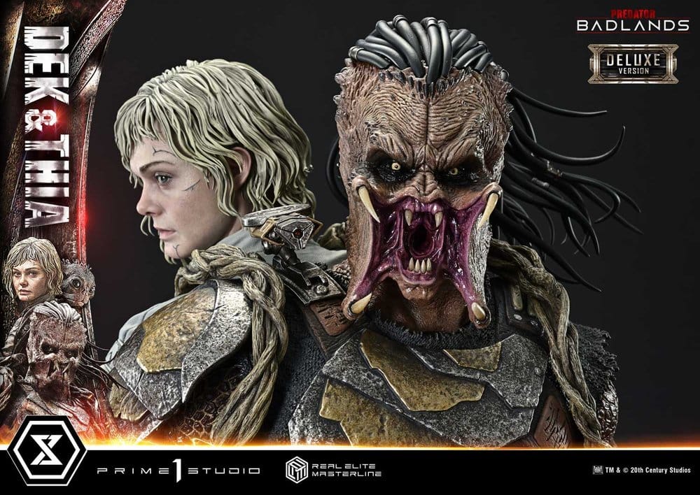 Predator Real Elite Masterline Statue 1/3 Badlands Dek & Thia Deluxe Version 87 cm