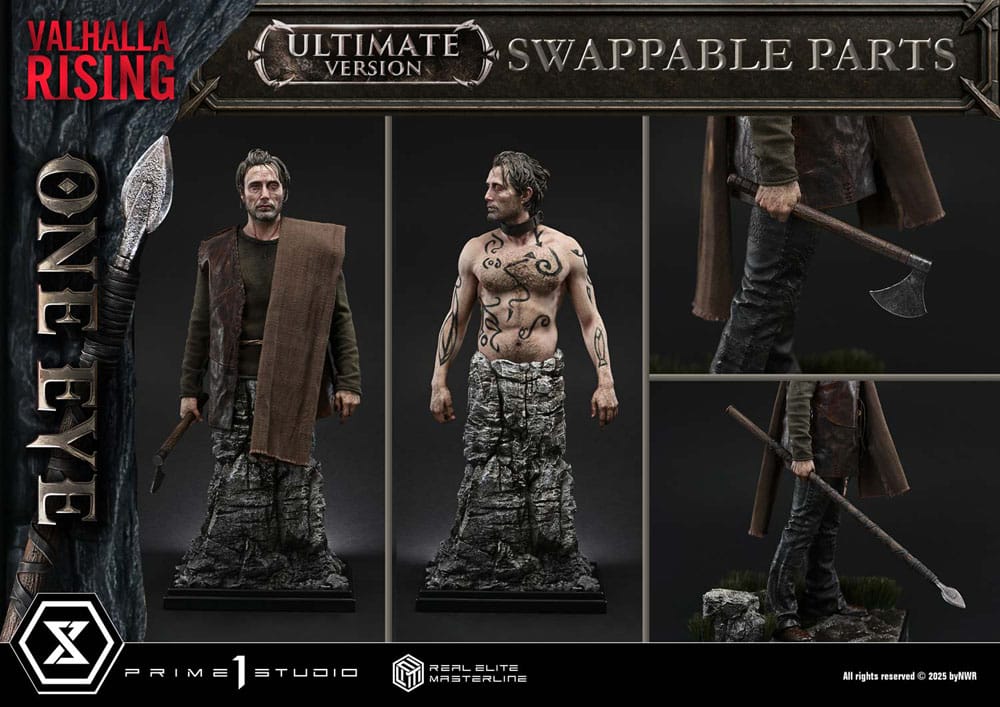 Valhalla Rising Real Elite Masterline Series Statue 1/4 One Eye Bonus Version 57 cm