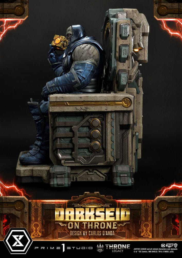 Throne Legacy Series Statue 1/4 Justice League (Comics) Darkseid on Throne Design by Carlos D'Anda Deluxe Bonus Version 65 cm