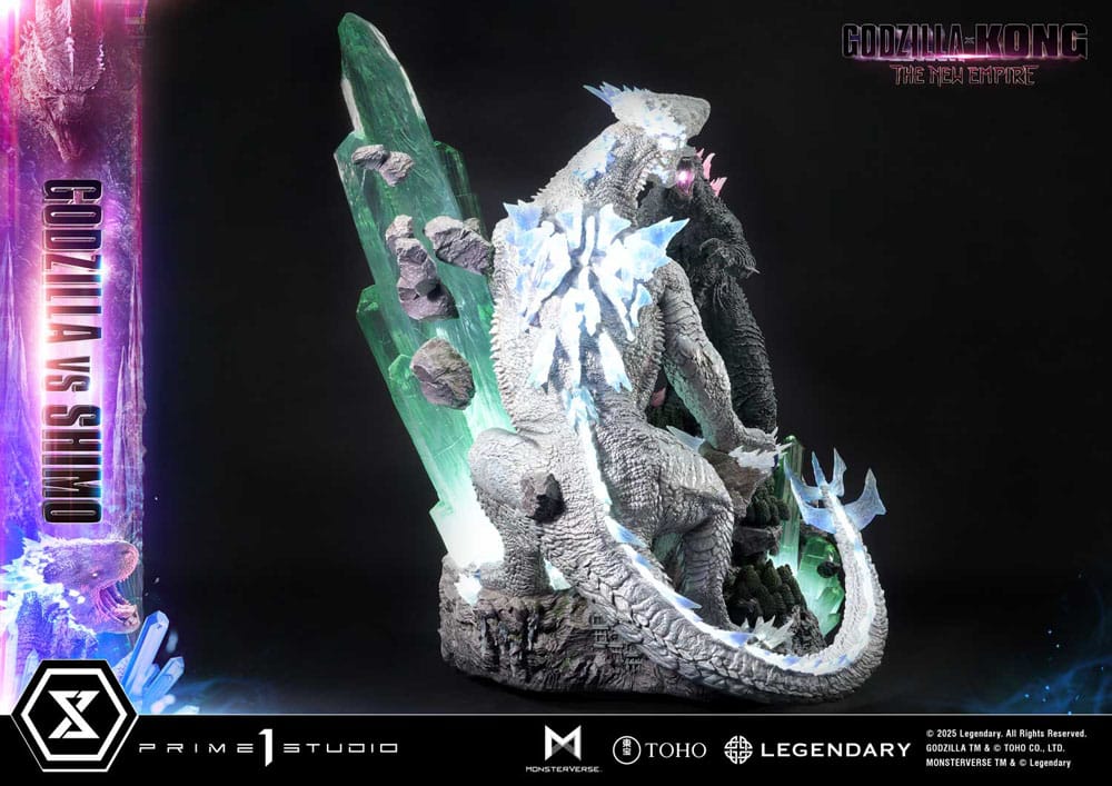 Godzilla x Kong: The New Empire Ultimate Diorama Masterline Series Statue Godzilla vs Shimo 86 cm
