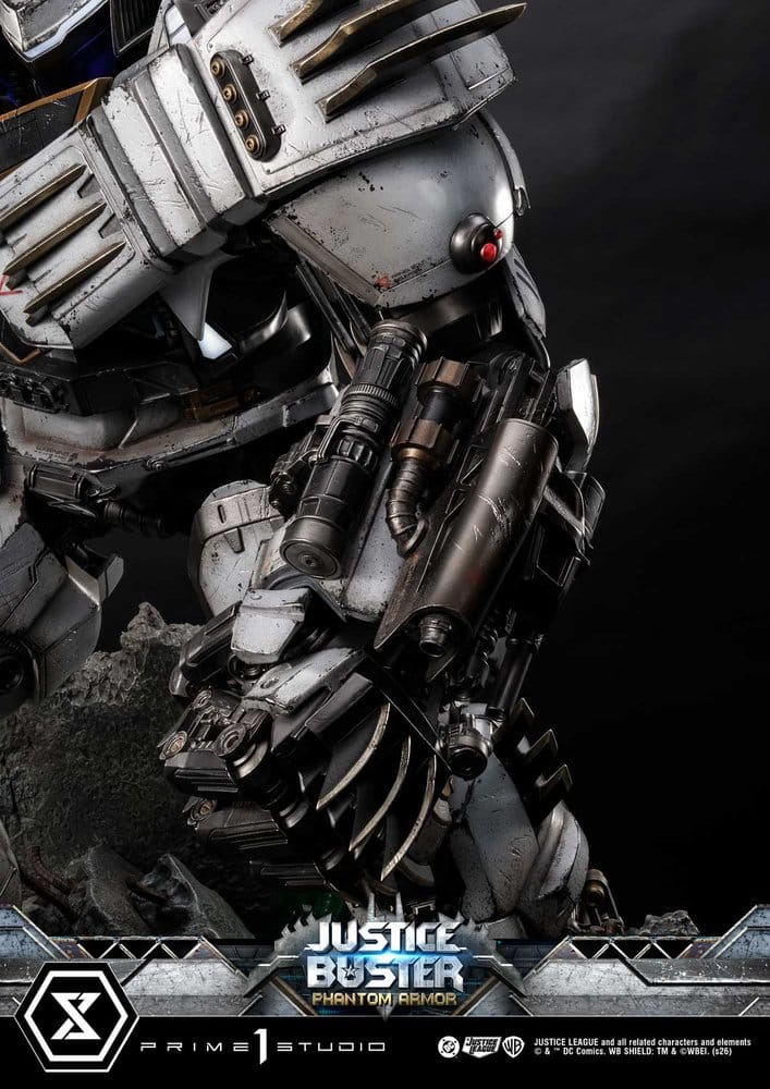 DC Comics Ultimate Museum Masterline Statue Justice Buster: Phantom Armor (Design By Josh Nizzi) 88 cm