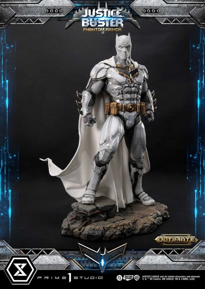 DC Comics Ultimate Museum Masterline Statue Justice Buster: Phantom Armor (Design By Josh Nizzi) Ultimate Version 88 cm
