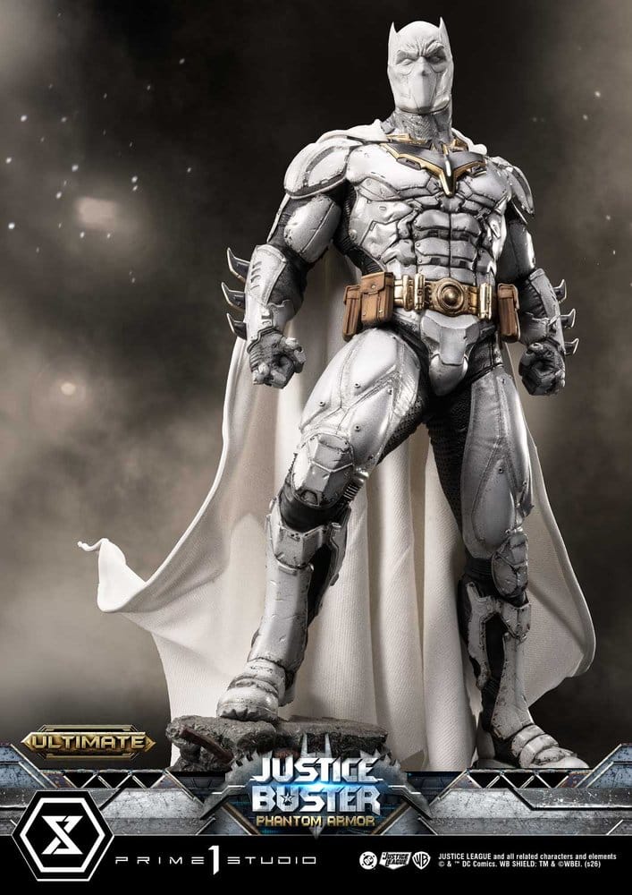 DC Comics Ultimate Museum Masterline Statue Justice Buster: Phantom Armor (Design By Josh Nizzi) Ultimate Version 88 cm