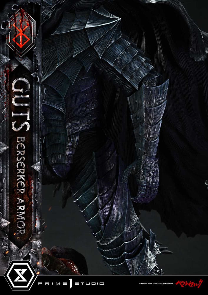 Berserk Ultimate Premium Masterline Series Statue 1/4 Guts, Berserker Armor Grunbeld vs. Guts 94 cm