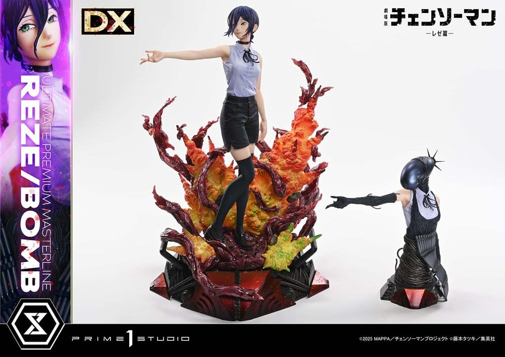 Chainsaw Man Ultimate Premium Masterline Series Statue 1/4 REZE/BOMB Deluxe Version 56 cm
