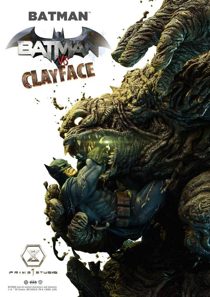 DC Comics Ultimate Premium Masterline Series Statue 1/4 Batman VS Clayface Deluxe Version 83 cm