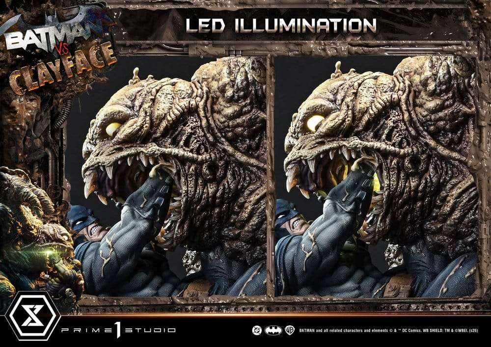 DC Comics Ultimate Premium Masterline Series Statue 1/4 Batman VS Clayface Deluxe Version 83 cm