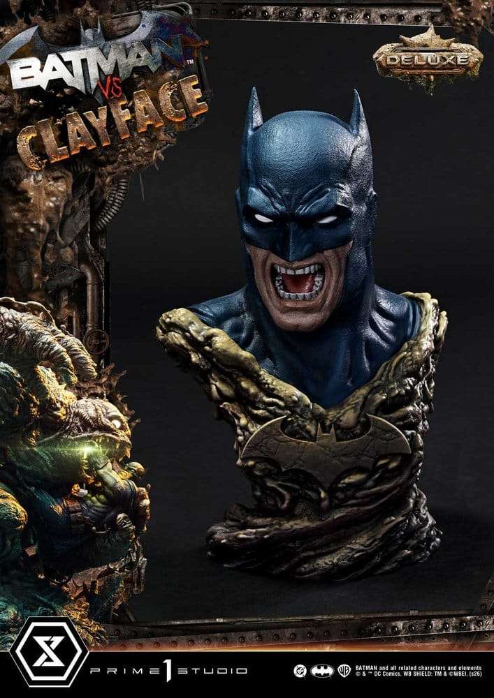 DC Comics Ultimate Premium Masterline Series Statue 1/4 Batman VS Clayface Deluxe Version 83 cm
